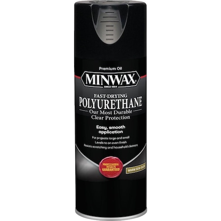 Minwax Warm Semi-Gloss Clear Spray Polyurethane, 11.5 Oz. 33055000
